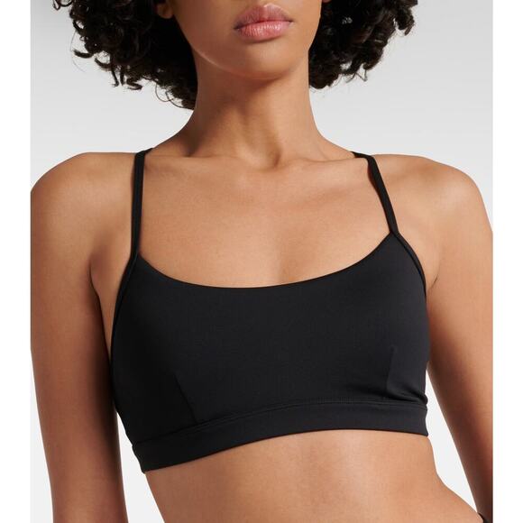 Alo Yoga Airlift Intrigue Strappy Sports Bra Black Size Small - Picture 12 of 12